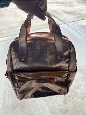 Disney Metallic Rose Gold Mini pin Backpack